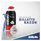 PROCTER & GAMBLE Gillette® 24040CT Foamy Shave Cream, Original Scent, 11 oz Aerosol Spray, 12/Carton