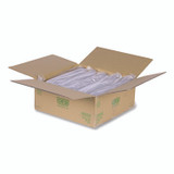 ECO-PRODUCTS,INC. EP-DLCC-NH GreenStripe Cold Cup Dome Lids, No Hole, Fits 9 oz to 24 oz Cold Cups, Plastic, Clear, 100/Pack, 10 Packs/Carton