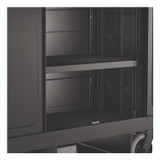 SUNCAST CORPORATION Commercial® HKCSHELF Adjustable Shelf for Suncast Commercial Full-Size Housekeeping Carts HKC1000/HKC2000, Plastic, Black