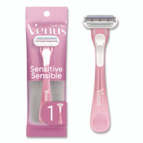 PROCTER & GAMBLE Gillette® 64906 Venus Sensitive Sensible Razors, 3 Blades, 36/Carton