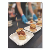 ECO-PRODUCTS,INC. EPSCS5 WorldView Renewable Molded Fiber Containers, 10 oz, 5.04 x 5.04 x 1.09, White, 800/Carton