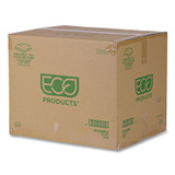 ECO-PRODUCTS,INC. EPSCS9SLID Renewable and Compostable Lids, 8.8 x 8.8 x 1.64, Clear, Plastic, 200/Carton
