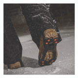 TENACIOUS HOLDINGS, INC. ergodyne® 16753 Trex 6300 One Piece Slip-on Ice Cleats, Medium, Black, Pair