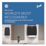 KIMBERLY-CLARK PROFESSIONAL Scott® 56758 Essential 100% Recycled Fiber Hard Roll Towel, 1-Ply, 8" x 800 ft, 1.5" Core, Brown, 6 Rolls/Carton