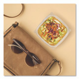 DART C8SB Square Plastic Bowls, 8 oz, 8.5 x 8.5 x 1.51, Clear, Plastic, 63 Bowls/Sleeve, 8 Sleeves/Carton