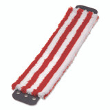 UNGER MD40RCT SmartColor MicroMop 7.0, 16", Red/White, 5/Carton