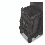 SUNCAST CORPORATION Commercial® HKCBAG04D 8-Pocket Organizer for Suncast Commercial Full-Size and Compact Housekeeping Carts, 19.5" x 1.67" x 26.83", Black