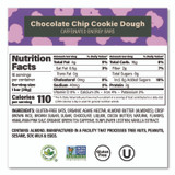VERB ENERGY 22002525 Caffeinated Energy Bar, Chocolate Chip Cookie Dough, 0.92 oz Bar, 16/Box