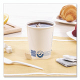DART SOLO® 370RCPLANEPK Recycled Content PCF Paper Hot Cups, ProPlanet Seal, 10 oz, White, 50/Pack