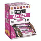 1908 BRANDS That’s it.® 22002519 Organic Energy Bars, Tropical Passion Blend, 0.7 oz Bar, 36/Box
