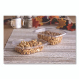 ECO-PRODUCTS,INC. EP-RC12 Renewable and Compostable Rectangular Deli Containers with Lid, 12 oz, 2 x 4 x 2, Clear, Plastic, 100/Pack, 3 Packs/Carton