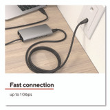 STAPLES BRANDS GROUP TECH ST62448 CAT6 Ethernet Cable, 50 ft, Black
