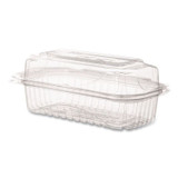 ECO-PRODUCTS,INC. EP-LC96 Renewable and Compostable Clear Clamshell Hinged Food Containers, 9 x 6 x 3, Plastic, 80/Pack, 3 Packs/Carton