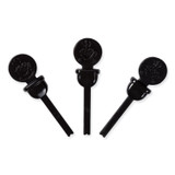 AMERCAREROYAL CPLUG-BK Beverage Plugs, 2", Black, 2,000/Carton