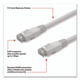 STAPLES BRANDS GROUP TECH ST62453 CAT6 Ethernet Cable, 7 ft, Gray