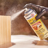 RUST-OLEUM CORPORATION Zinsser® 408 Clear Bulls Eye Shellac Spray, Gloss Clear, 12 oz Aerosol Can, 6/Carton