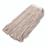 CFS BRANDS Carlisle 369720B00 Full Weight Cut End Mop Head, Cotton, 20 oz, White