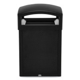 RUBBERMAID COMMERCIAL PROD. 2182672 TAILOR Decorative Outdoor Waste Receptacle Frames, 41 gal, Metal, Black