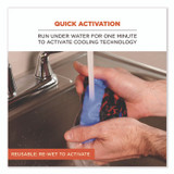 TENACIOUS HOLDINGS, INC. ergodyne® 12568 Chill-Its 6700CT Cooling Bandana PVA Tie Headband, One Size Fits Most, Flames