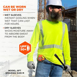 Tenacious Holdings, Inc Ergodyne 12140 Ergodyne 6688 Cooling Hi-Vis Sun Shirts