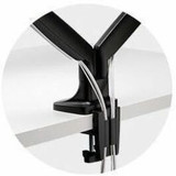 ACCO Brands Corporation Kensington 59601 Kensington SmartFit Mounting Arm for Monitor, Flat Panel Display, Curved Screen Display - Black