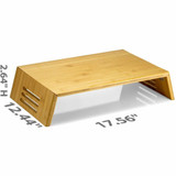 Officemate, LLC Officemate 71008 Officemate Bamboo Monitor Stand Officemate, LLC Officemate 71008 Officemate Bamboo Monitor Stand