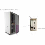 NOOK NOOK0065 NOOK Solo Privacy Booth NOOK NOOK0065 NOOK Solo Privacy Booth