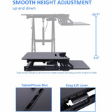 Rocelco, Inc Rocelco RVADRBDM2 Rocelco Desk Riser & Dual-Monitor Mount Rocelco, Inc Rocelco RVADRBDM2 Rocelco Desk Riser & Dual-Monitor Mount