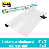 3M Post-it&reg; DEF4X3 Post-it&reg; Self-Stick Dry-Erase Film Surface