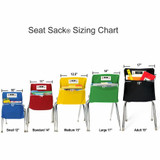 The Original Seat Sack Company Seat Sack 17199 Seat Sack Classroom Pack One-Pocket Seat Sacks The Original Seat Sack Company Seat Sack 17199 Seat Sack Classroom Pack One-Pocket Seat Sacks