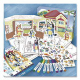 BINNEY & SMITH / CRAYOLA 757161 Bluey Color Wonder Activity Kit, Includes Eight Markers, Ages 3 and Up, 10 x 8 Sheets, 27 Pages