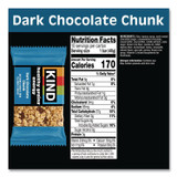 KIND LLC 67074 Healthy Grains Energy Dark Chocolate Chunk Bars, 1.4 oz Bar, 10/Box