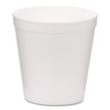 WINCUP CORPORATION 221999 Foam Containers, Tall Style, 16 oz, White, 500/Carton