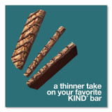 KIND LLC 41888 Thins Dark Chocolate Nuts and Sea Salt/Caramel Almond and Sea Salt Variety Pack, 0.74 oz Bar, 20/Box