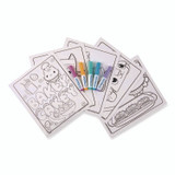 BINNEY & SMITH / CRAYOLA 752835 Gabby's Dollhouse Color Wonder Kit, Includes Five Markers, Ages 3 and Up, 18 Pages