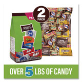 THE HERSHEY COMPANY Hershey®'s 60004054 Assortment Milk Chocolate/Mar's Chocolate Favorites, 30.22 oz Bag and 62.6 oz Bag/Carton