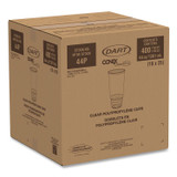 DART 44P Conex ClearPro Plastic Cold Cups, ProPlanet Seal, 44 oz, Clear, 400/carton