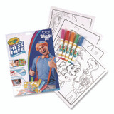 BINNEY & SMITH / CRAYOLA 752726 Blippi Color Wonder Kit, Includes Five Markers, Ages 3 and Up, 18 Pages
