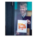 FELLOWES MFG. CO. 52205 Self-Adhesive Laminating Pouches, 5 mil, 9" x 11.5", Gloss Clear, 5/Pack