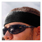TENACIOUS HOLDINGS, INC. ergodyne® 12452 Chill-Its 6550 Head Terry Cloth Sweatband, Cotton Terry, One Size Fits Most, Black