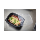 PACTIV EVERGREEN CORPORATION YCNV6X4PPDL EarthChoice Entree2Go Takeout Container Vented Lid, 5.65 x 4.25 x 0.93, Clear, Plastic, 600/Carton