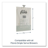 LAVAZZA FLAVIA® 48002 Dairy Milk Froth Powder Freshpack, 0.46 oz Pouch, 72/Carton