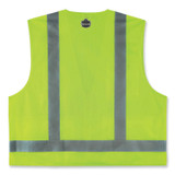 TENACIOUS HOLDINGS, INC. ergodyne® 24021 GloWear 8249Z Class 2 Economy Surveyors Zipper Vest, Polyester, X-Small, Lime