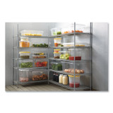 RUBBERMAID COMMERCIAL PROD. 3304 CLE Food/Tote Boxes, 5 gal, 12 x 18 x 9, Clear, Plastic