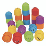LEARNING RESOURCES LER5572 Rainbow Emotion Fidget Popper Classroom Set, Ages 3 and Up, Assorted Colors, 24 Pieces