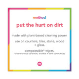 METHOD PRODUCTS INC. 377544CT All Surface Cleaner, Pink Grapefruit, 28 oz Spray Bottle, 8/Carton