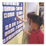 LEARNING RESOURCES LER2206 Pocket Chart, 10 Pockets, 33.5 x 42, Blue