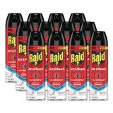 SC JOHNSON Raid® 386220 Ant and Roach Killer, 17.5 oz Aerosol Spray, Outdoor Fresh, 12/Carton