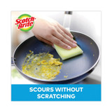 3M/COMMERCIAL TAPE DIV. Scotch-Brite® 56855 Dobie All-Purpose Cleaning Pad, 3.15 x 4.95, 2.24" Thick, Yellow, 24/Carton