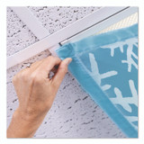 EDUCATIONAL INSIGHTS, INC 1233 Fluorescent Light Filter Covers, Rectangular, Seasonal Designs, Blue, 3 Covers